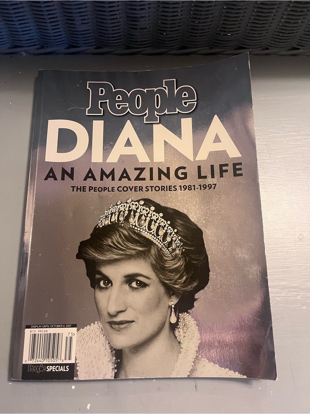 Special: Diana — Classic Black & silver Cover